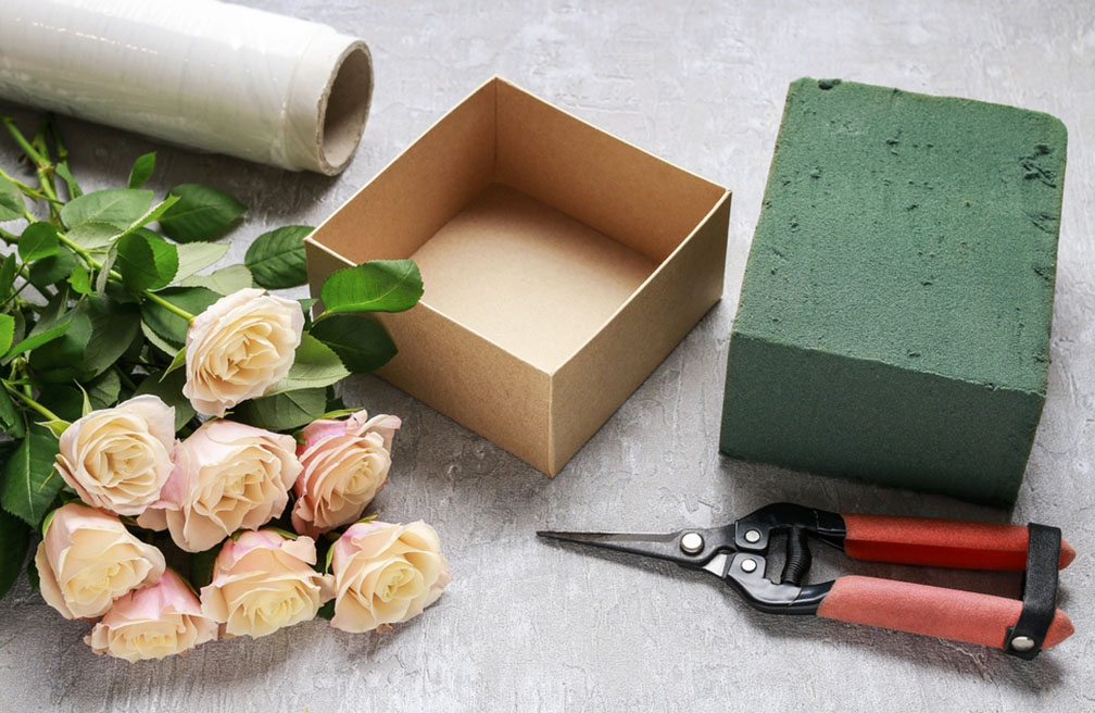 Romantisch bloemencadeau - DIY rozen doosje: de benodigdheden